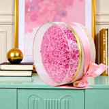 Floragram 100 pink preserved roses lifestyle — luxury home decor roses Canada